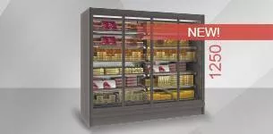 Пристенные морозильные стеллажи POLAIR Gelo -  теперь и длиной 1250 мм