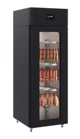 CS107 Salami blaсk (со стеклянной дверью)