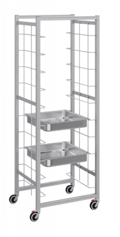 Мобильные тележки KG под GN подносы, В 1400 мм