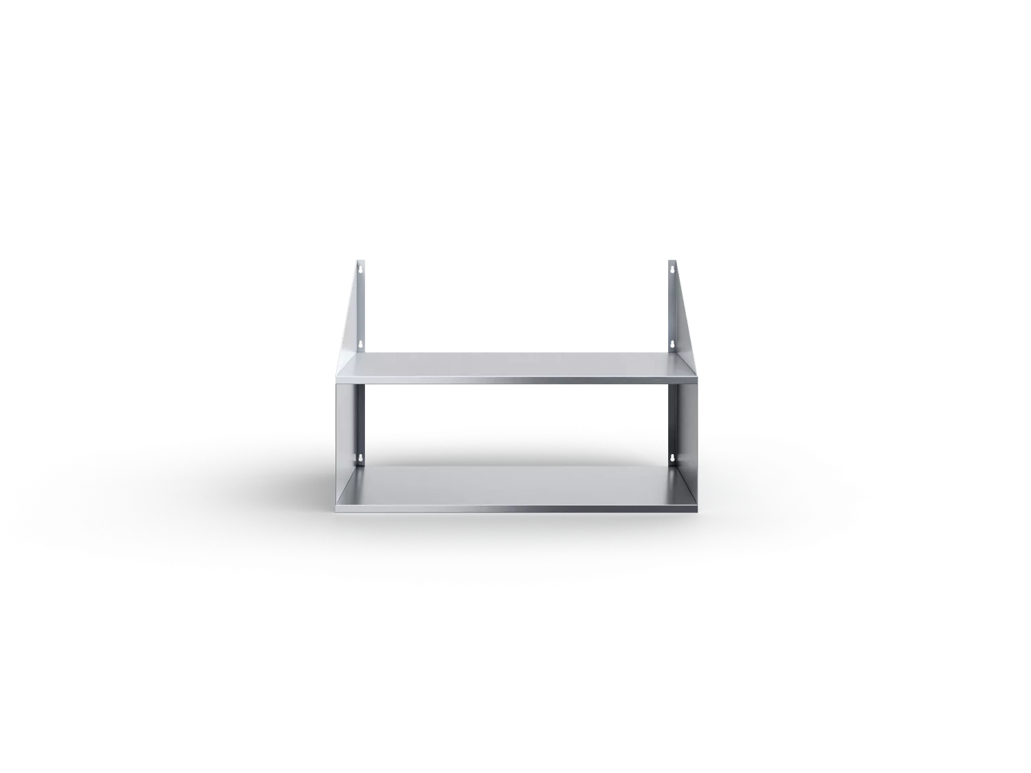 Полка настенная перфорированная 2-х ярусная ПКЧ-2-8/3-П