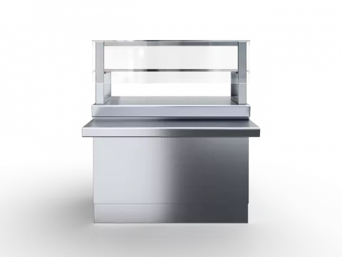 Прилавок нейтральный 1100