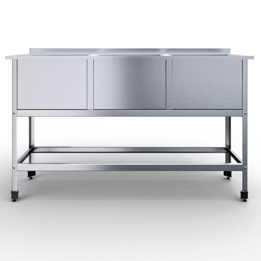 Моечная ванна ВМСВПЧ-3-17/6,3/8,5