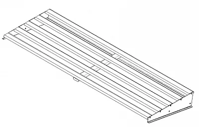Решетка деревянная под надстройку KR70/KC70/K70 (0,9)