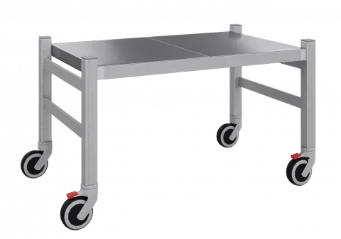 Подтоварник LOAD.ME.EXTRA INOX, В350, Г400 на колёсах