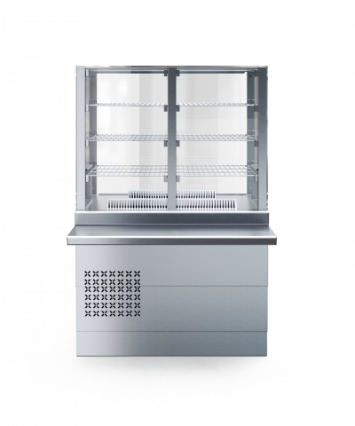 Прилавок-витрина холодильный закрытый 1120