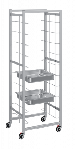 Мобильные тележки KG под GN подносы, В 1400 мм